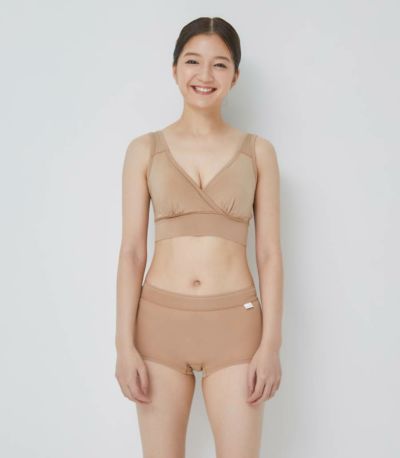 【今だけ10％OFF価格】モーブラしゃんと　授乳ブラ　マタニティブラ　ブラジャー　日本製【授乳服・マタニティウェア・授乳ブラ】