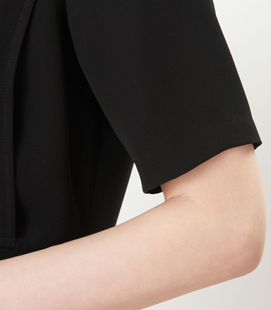 ブラックフォーマルドレス フォーマル授乳服 日本製【授乳服・マタニティウェア・授乳ブラ】