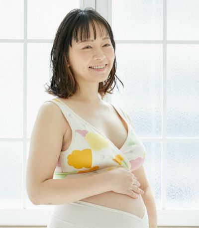 モーブラwish　授乳ブラ　マタニティブラ【授乳服・マタニティウェア・授乳ブラ】