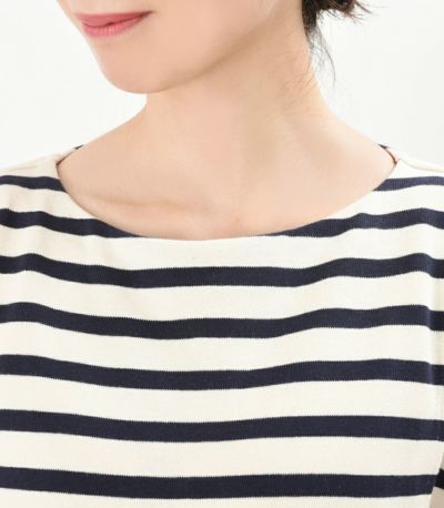 バスクシャツ　授乳服 日本製【授乳服・マタニティウェア・授乳ブラ】