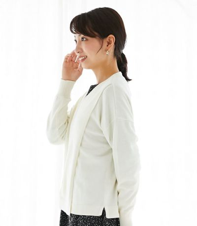 【試着OK】シンプルVニット　授乳服 マタ二ティ服【授乳服・マタニティウェア・授乳ブラ】