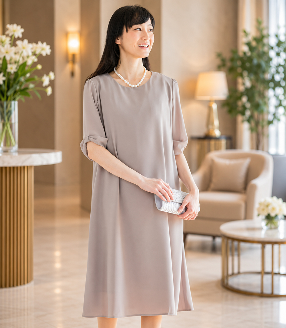 期間限定2buy10 Off 1000円off 試着ok リボンスリーブワンピース 授乳服 マタニティ服 フォーマル授乳服 日本製 授乳服 マタニティ服 フォーマル授乳服 日本製 大人かわいい授乳服