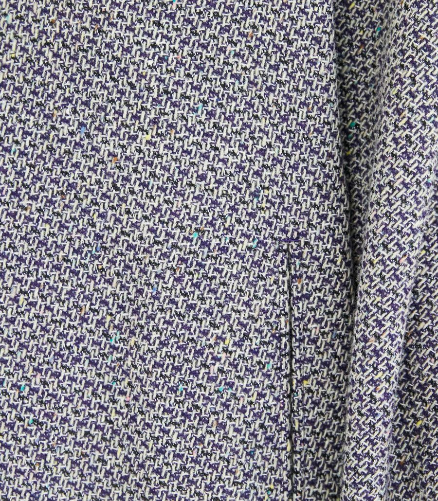 衿ショール　ネップツイード【授乳服・マタニティウェア・授乳ブラ】