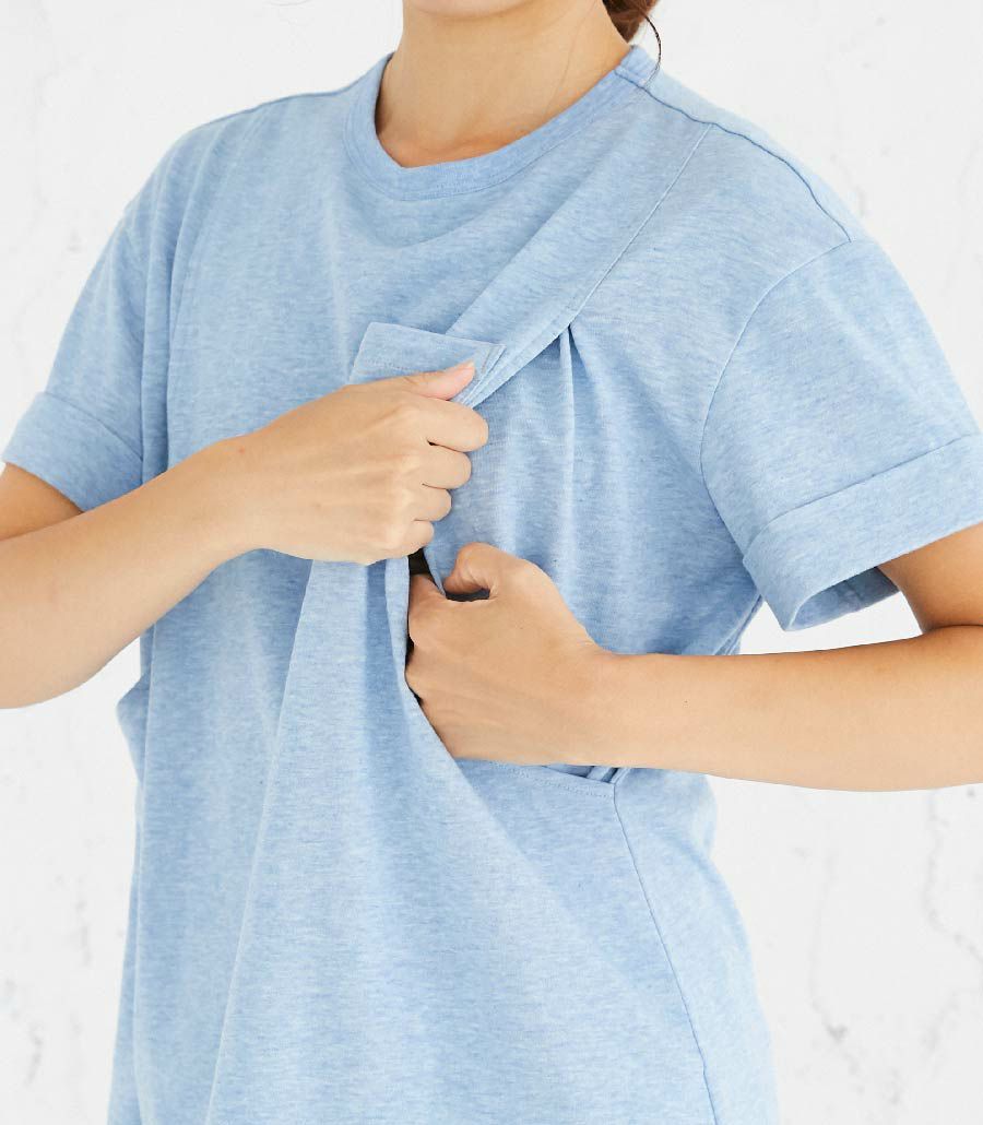 プレーリーオーガニックT 授乳服 日本製【授乳服・マタニティウェア・授乳ブラ】