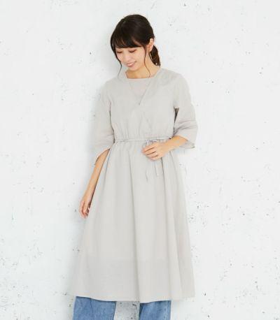 残りわずか サマーセール30 Off カシュクールワンピース授乳服 マタニティ服 日本製 授乳服 マタニティ服 日本製 モーハウス