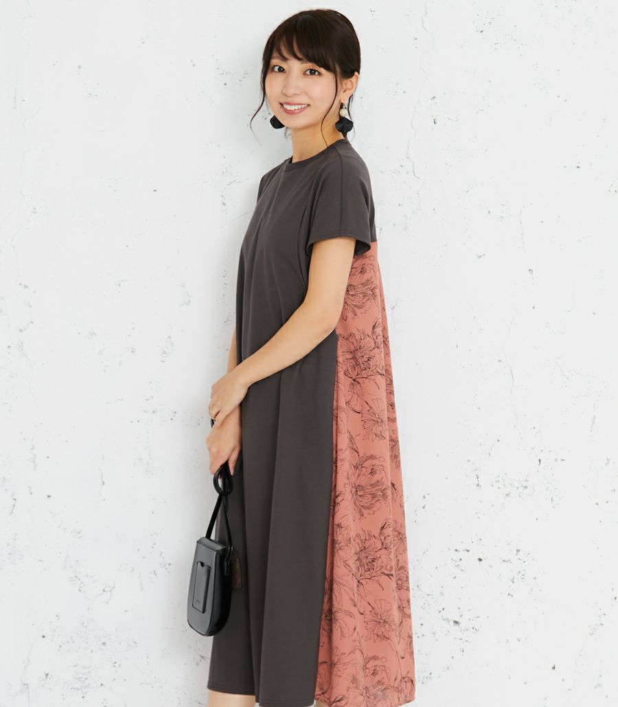 バックプリントtワンピース 授乳服 日本製 レビュー 授乳服 マタニティ服のモーハウス