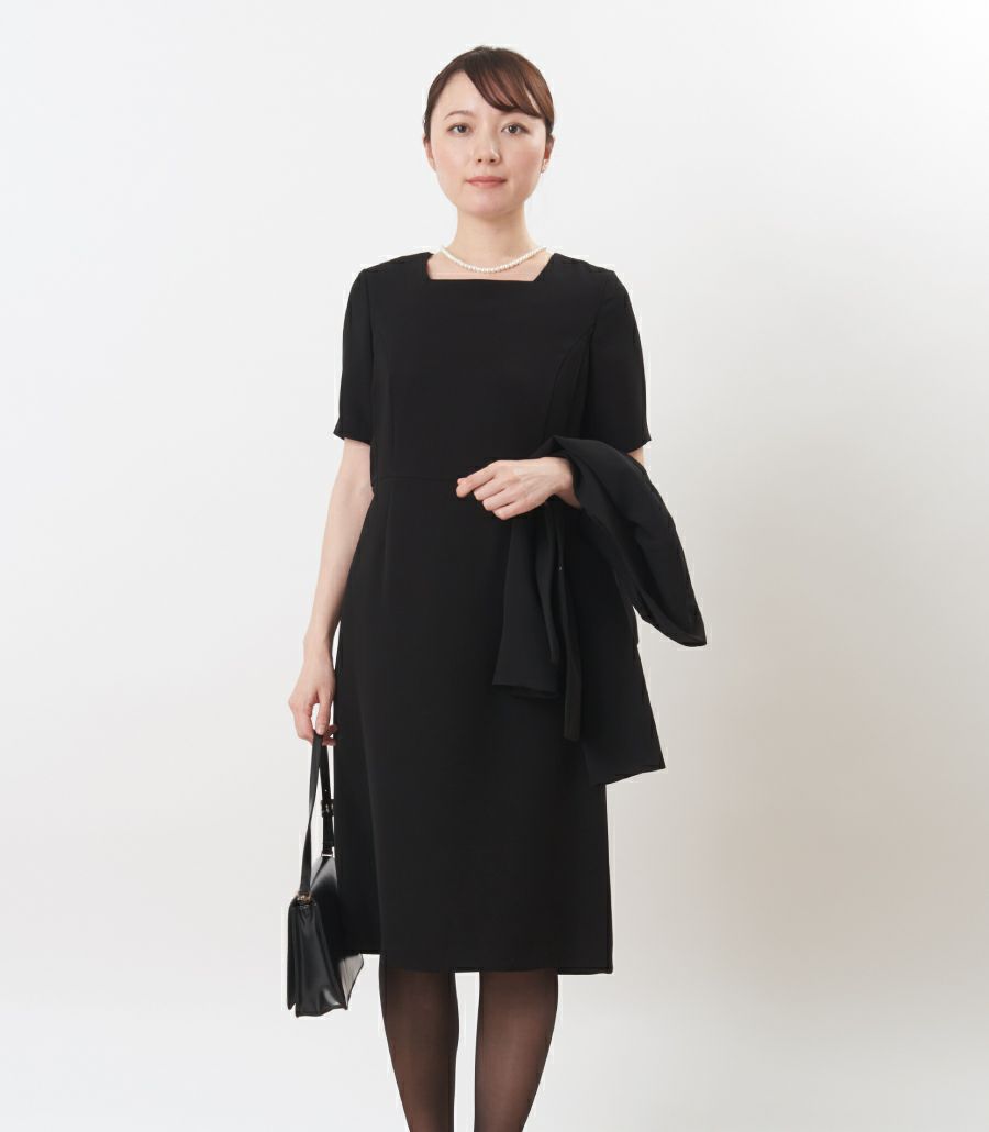会員様限定レンタル ブラックフォーマルドレス フォーマル授乳服 日本製 授乳服 マタニティ服のモーハウス 24年間ママに愛され続ける日本製授乳服