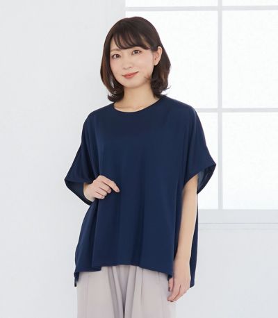 防災Tシャツ 授乳服 マタニティ服 日本製【授乳服・マタニティウェア・授乳ブラ】