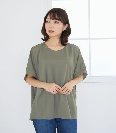 防災Tシャツ 授乳服 マタニティ服 日本製【授乳服・マタニティウェア・授乳ブラ】