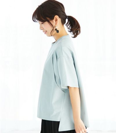 ビッグシルエットT 授乳服 マタニティ服 日本製【授乳服・マタニティウェア・授乳ブラ】