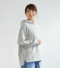 デイリーパーカー 授乳服 日本製【授乳服・マタニティウェア・授乳ブラ】