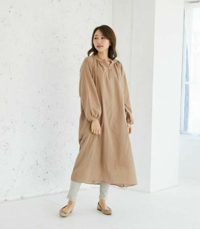 【試着対象】【人気】カフタンワンピース 授乳服 マタニティ服 日本製