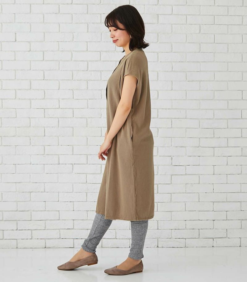 マタニティパジャマワンピース 授乳服 マタニティ服 日本製【授乳服・マタニティウェア・授乳ブラ】