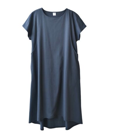 ＜新色＞フレアーカットソーワンピース（半袖） 授乳服 マタニティ服 日本製【授乳服・マタニティウェア・授乳ブラ】