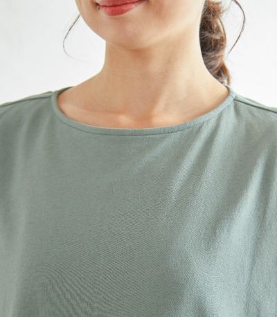タックノースリーブワンピース 授乳服 マタニティ服 日本製【授乳服・マタニティウェア・授乳ブラ】