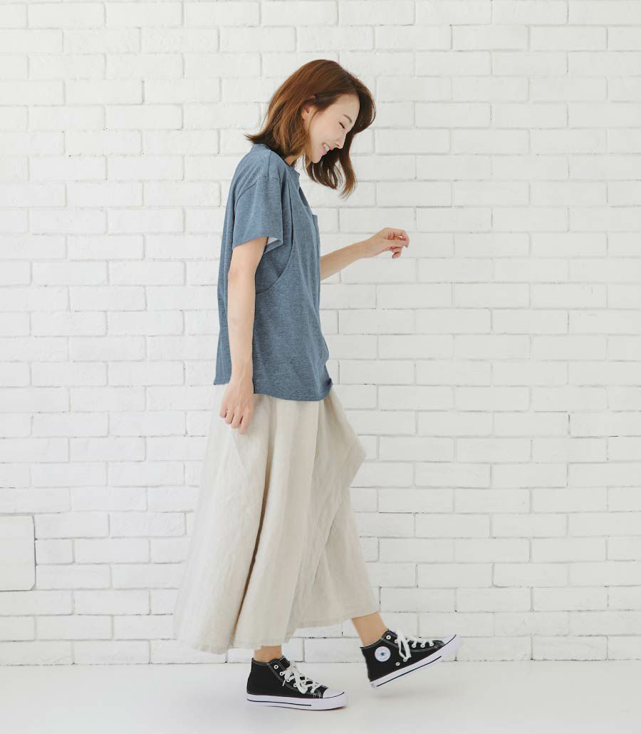 プレーリーオーガニックシンプルT 授乳服 日本製【授乳服・マタニティウェア・授乳ブラ】