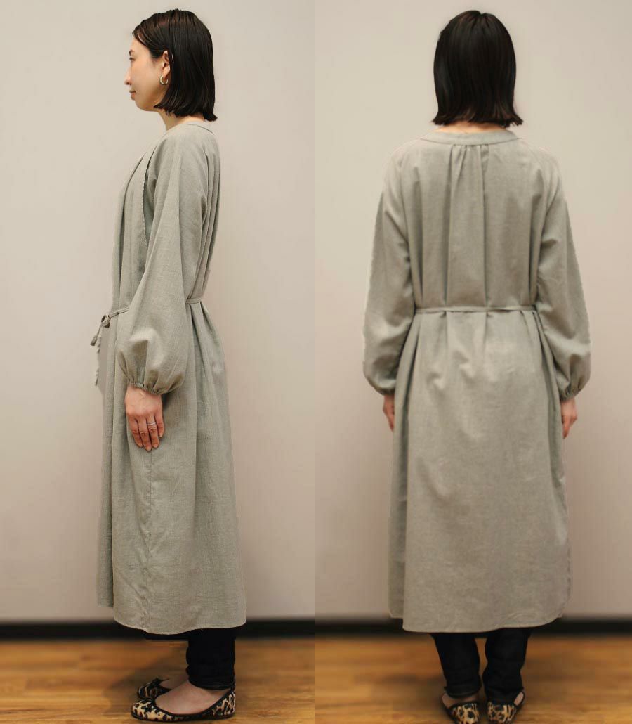 【試着OK】オーガニックビエラワンピース 授乳服 マタニティ服 日本製【授乳服・マタニティウェア・授乳ブラ】