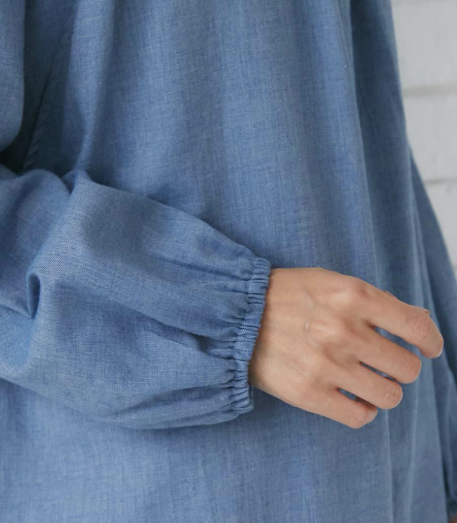 【試着OK】オーガニックビエラワンピース 授乳服 マタニティ服 日本製【授乳服・マタニティウェア・授乳ブラ】