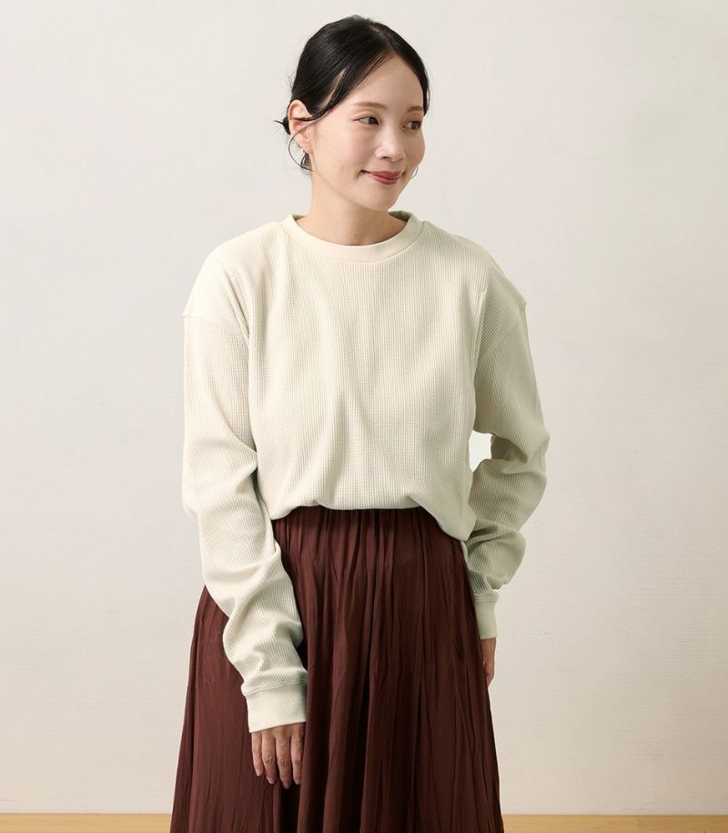 モーハウス ボトルネックトップス ピンク 授乳服 モーハウス ボトルネックトップス ピンク 授乳服